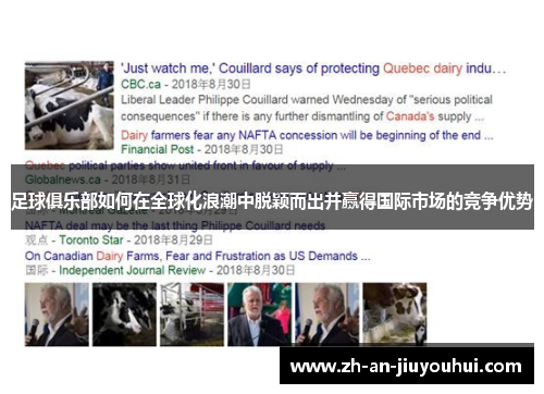 足球俱乐部如何在全球化浪潮中脱颖而出并赢得国际市场的竞争优势 足球俱乐部如何在全球化浪潮中脱颖而出并赢得国际市场的竞争优势
