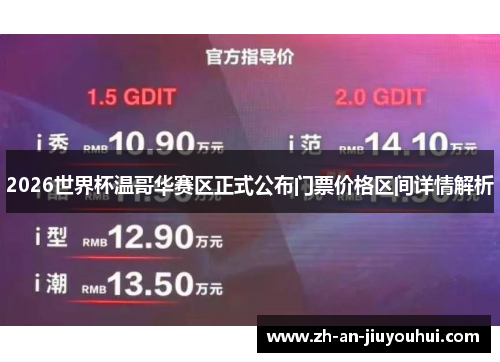 2026世界杯温哥华赛区正式公布门票价格区间详情解析 2026世界杯温哥华赛区正式公布门票价格区间详情解析